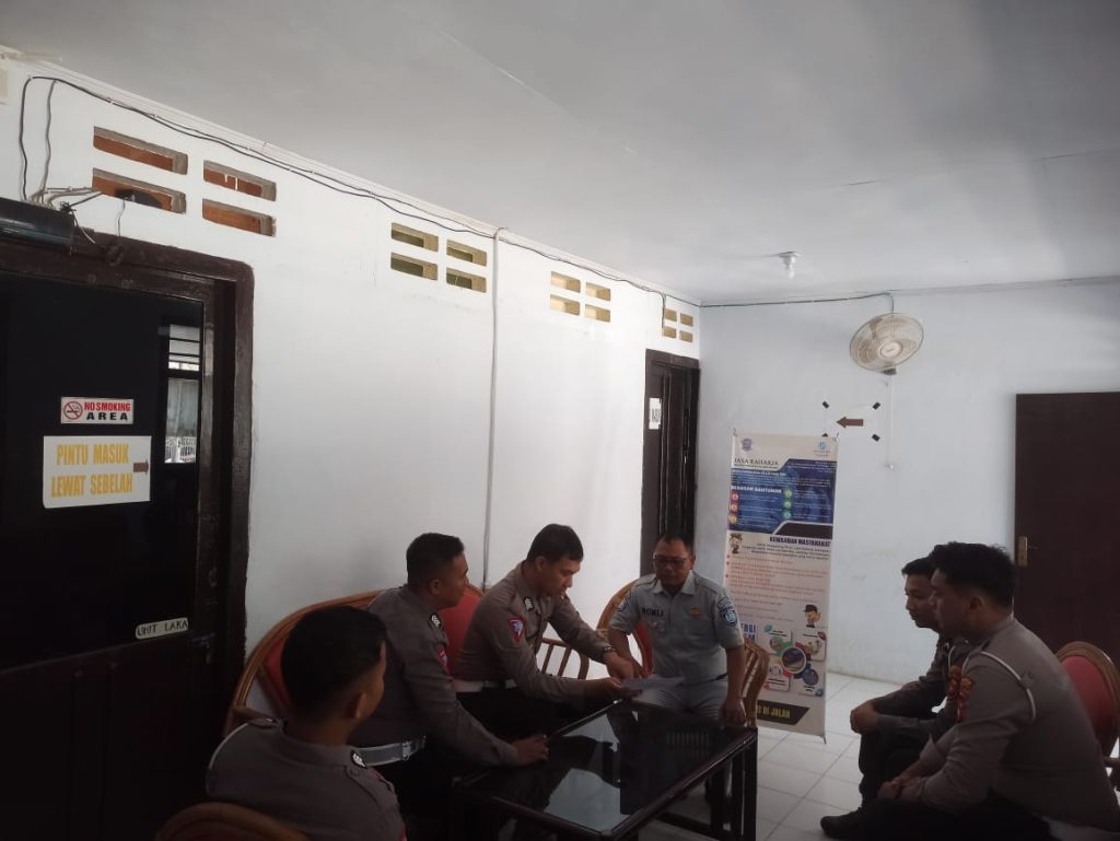 Jasa Raharja Gorontalo yang diwakili oleh Mobile Service Romli melaporkan beberapa kegiatan pencegahan kecelakaan