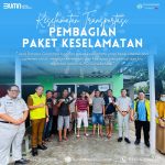 Pembagian paket keselamatan kepada pengemudi