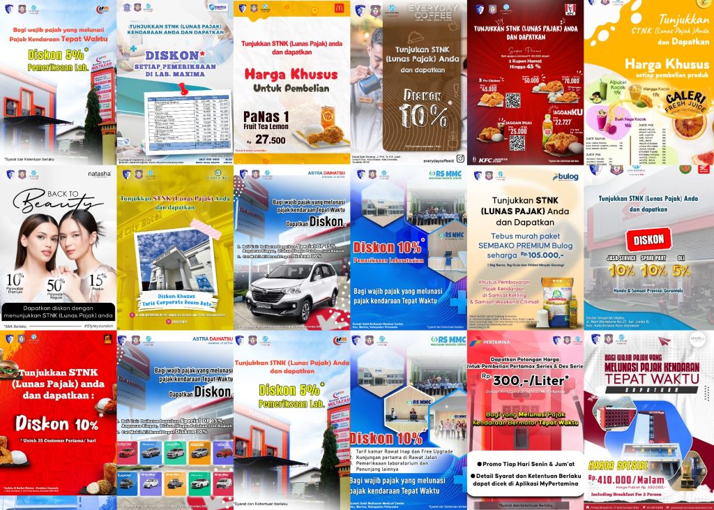 Apresiasi Bagi Wajib Pajak yang membayarkan Pajak Kendaraan Bermotor Tepat Waktu