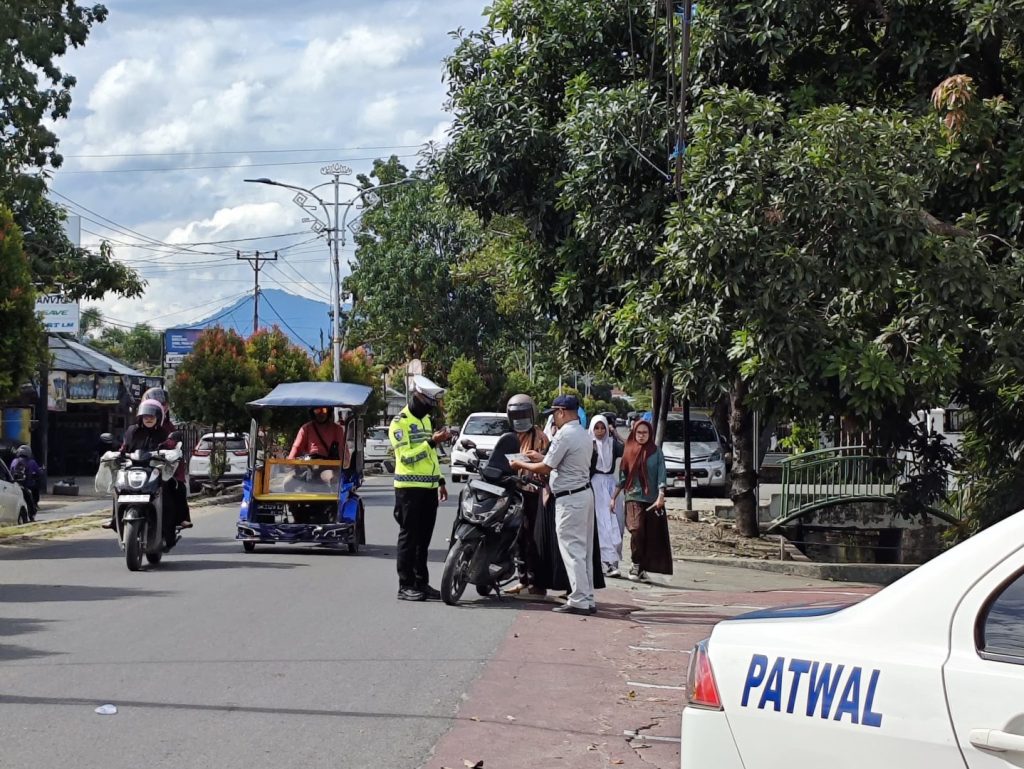 Kepolisian Bersama Stakeholder Gelar Razia Gabungan