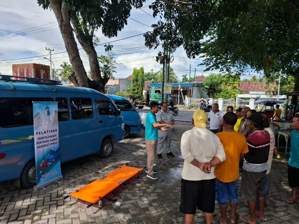 Jasa Raharja Gelar Pelatihan Pertolongan Pertama Gawat Darurat