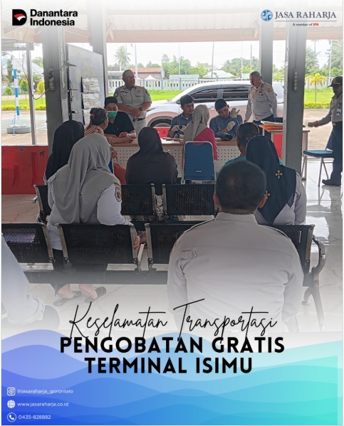 Jasa Raharja menggelar kegiatan Pengobatan Gratis