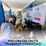 Jasa RaharjaGelar Pengobatan Gratis di Pelabuhan Gorontalo