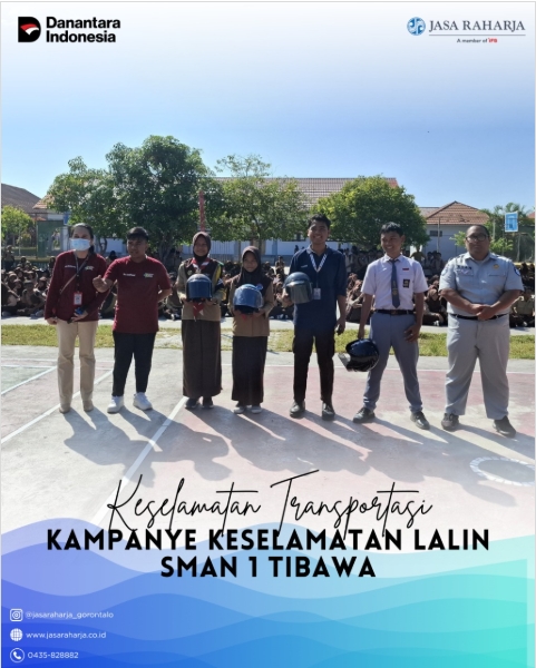 Jasa Raharja melaksanakan kampanye keselamatan lalu lintas