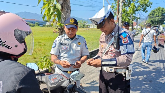 Jasa Raharja Bersama Stakeholder Terkait Gelar Razia Gabungan