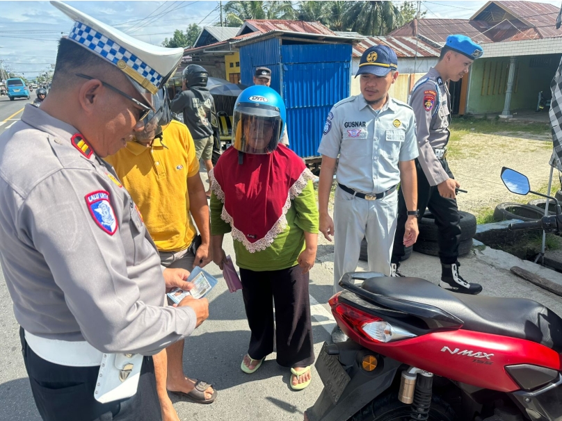 Jasa Raharja Bersama Stakeholder Terkait Gelar Razia Gabungan