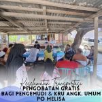 Jasa Raharja gelar pengobatan gratis di Pool PO Melisa