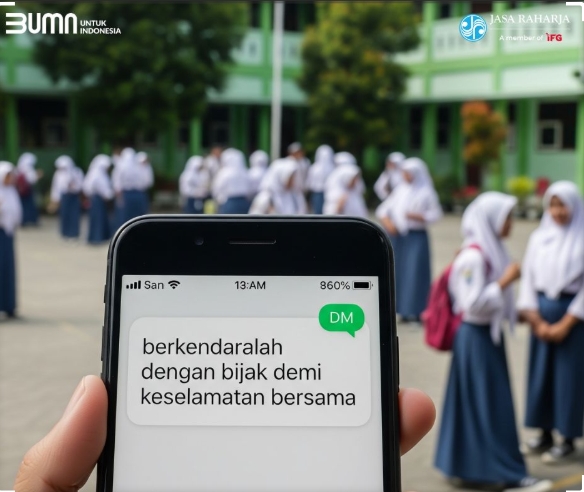 Jasa Raharja menjalankan program SMS Blast