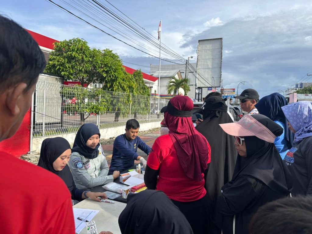 Jasa Raharja mengadakan layanan pemeriksaan kesehatan gratis