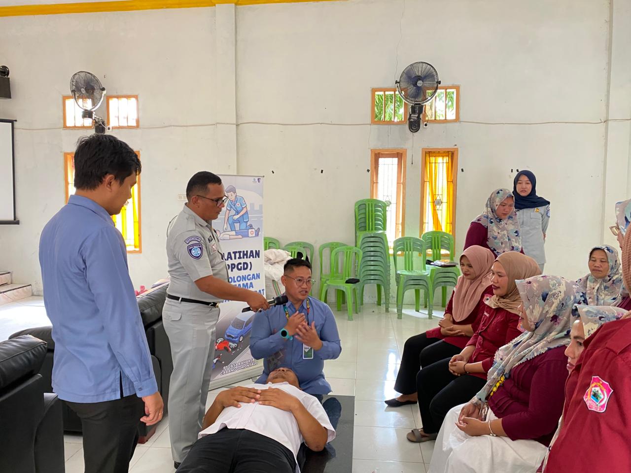 Jasa Raharja Gorontalo Gelar Pelatihan PPGD