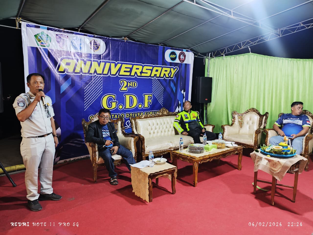 Jasa Raharja Gorontalo Hadir dalam Anniversary Driver Family