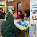 Jasa Raharja Cabang Gorontalo Menyelenggarakan Pemeriksaan Kesehatan untuk Pemudik di Pelabuhan pada PAM Lebaran 1447 H