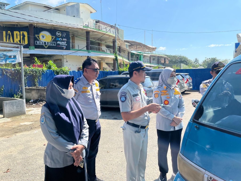 Jasa Raharja Cabang Gorontalo Laksanakan Rampcheck Angkutan Umum di Terminal Tipe B Limboto