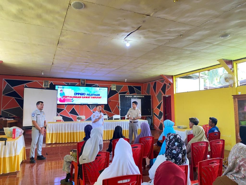 Jasa Raharja Gorontalo Gelar Pelatihan PPGD di Limboto Barat