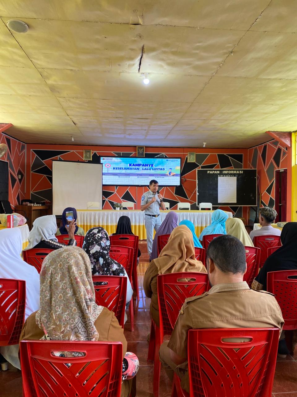 Jasa Raharja Gorontalo Edukasi Keselamatan Lalu Lintas di Limboto Barat