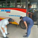 Jasa Raharja Bersama Stakeholder terkait Laksanakan Rampcheck Perkuat Keselamatan Angkutan Umum di Terminal Dungingi