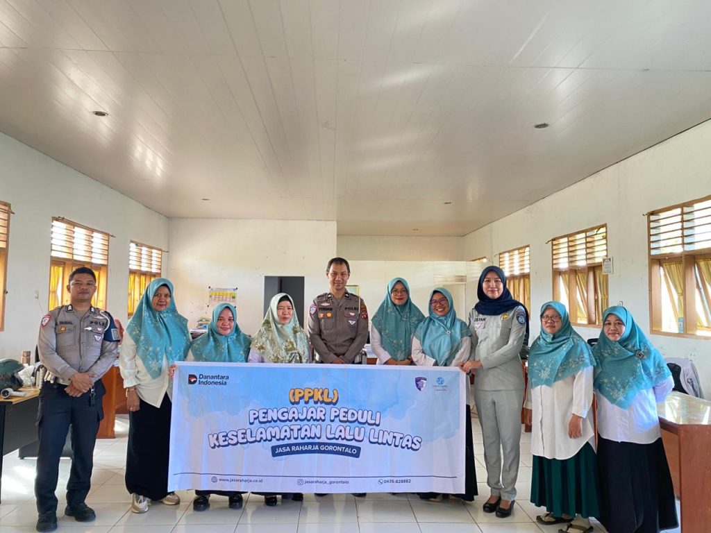 PT Jasa Raharja Gelar Program Pengajar Peduli Keselamatan Lalu Lintas di SMAN 6 Kota Gorontalo