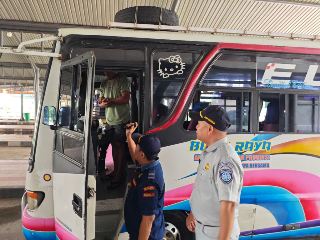 Jasa Raharja Bersama Stakeholder Gelar Rampcheck di Terminal Dungingi