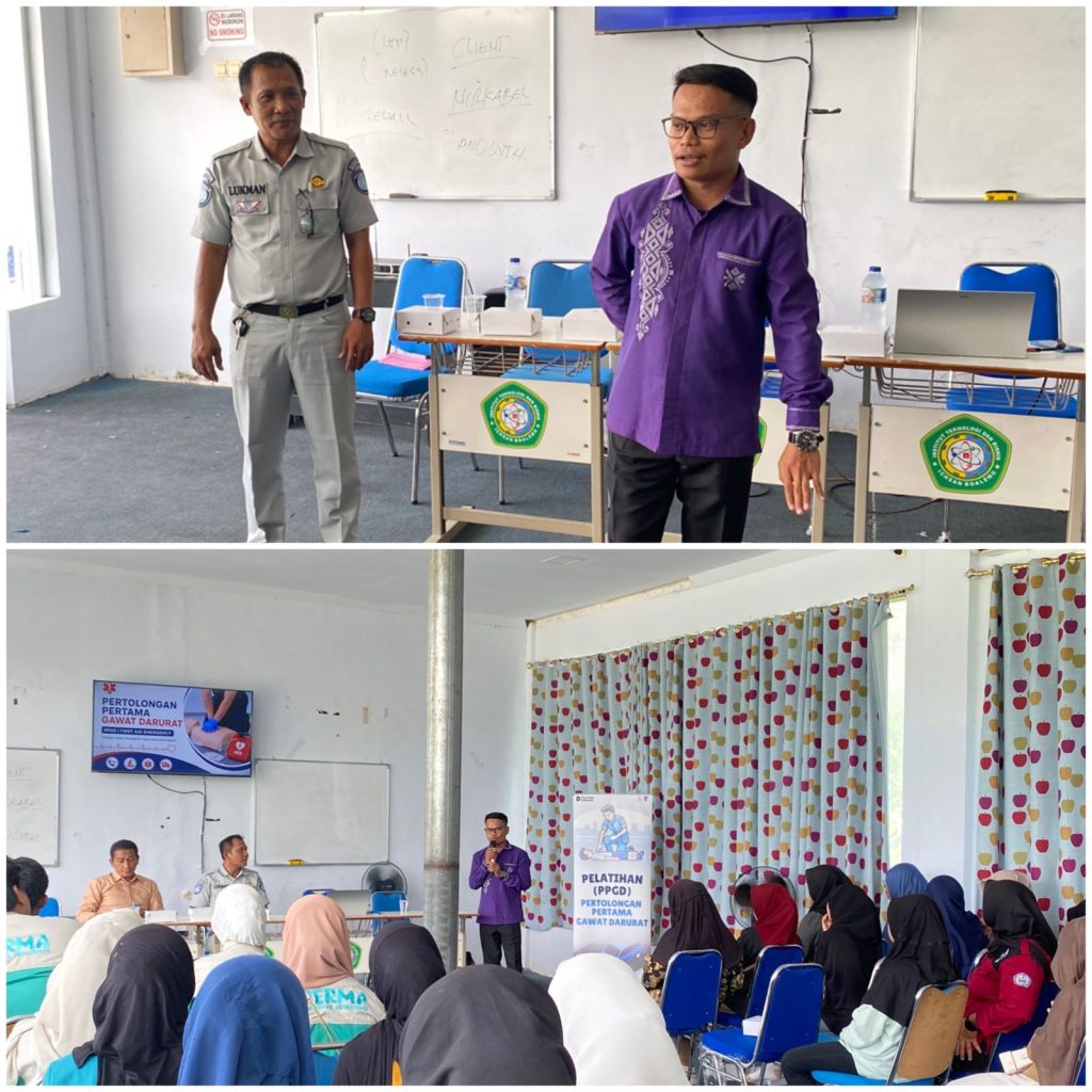 Jasa Raharja Gorontalo Gelar Pelatihan Pertolongan Pertama Gawat Darurat (PPGD) bagi Mahasiswa ITB Ichsan Boalemo