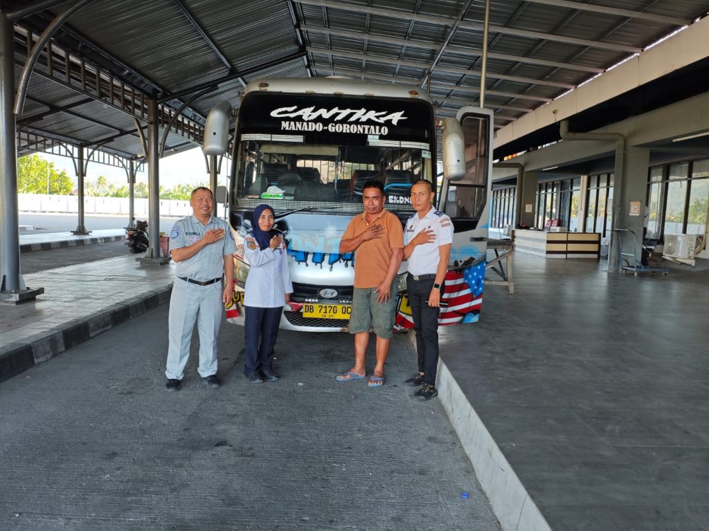 Jasa Raharja Cabang Gorontalo Perkuat Keselamatan Transportasi Melalui Ramp Check Angkutan Umum